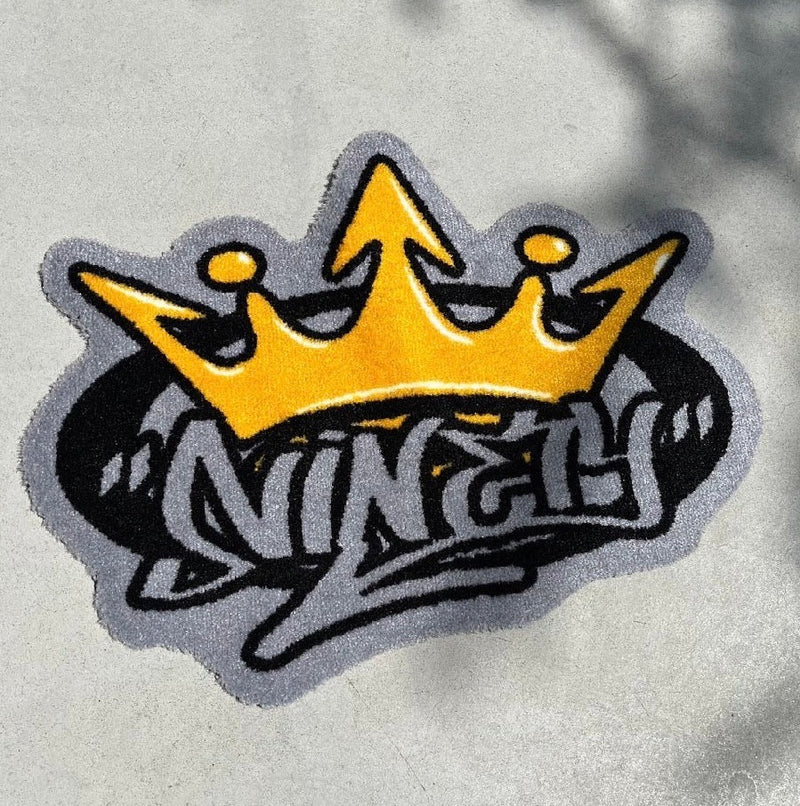 King Logo rug mat