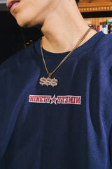 Triple Dollar Sign Necklace 