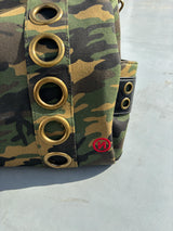 Eyelet Boston Bag