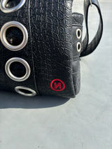 Eyelet Boston Bag