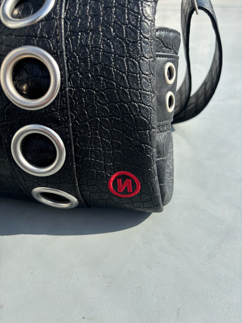 Eyelet Boston Bag – YZ