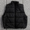 BOX logo Fake down vest