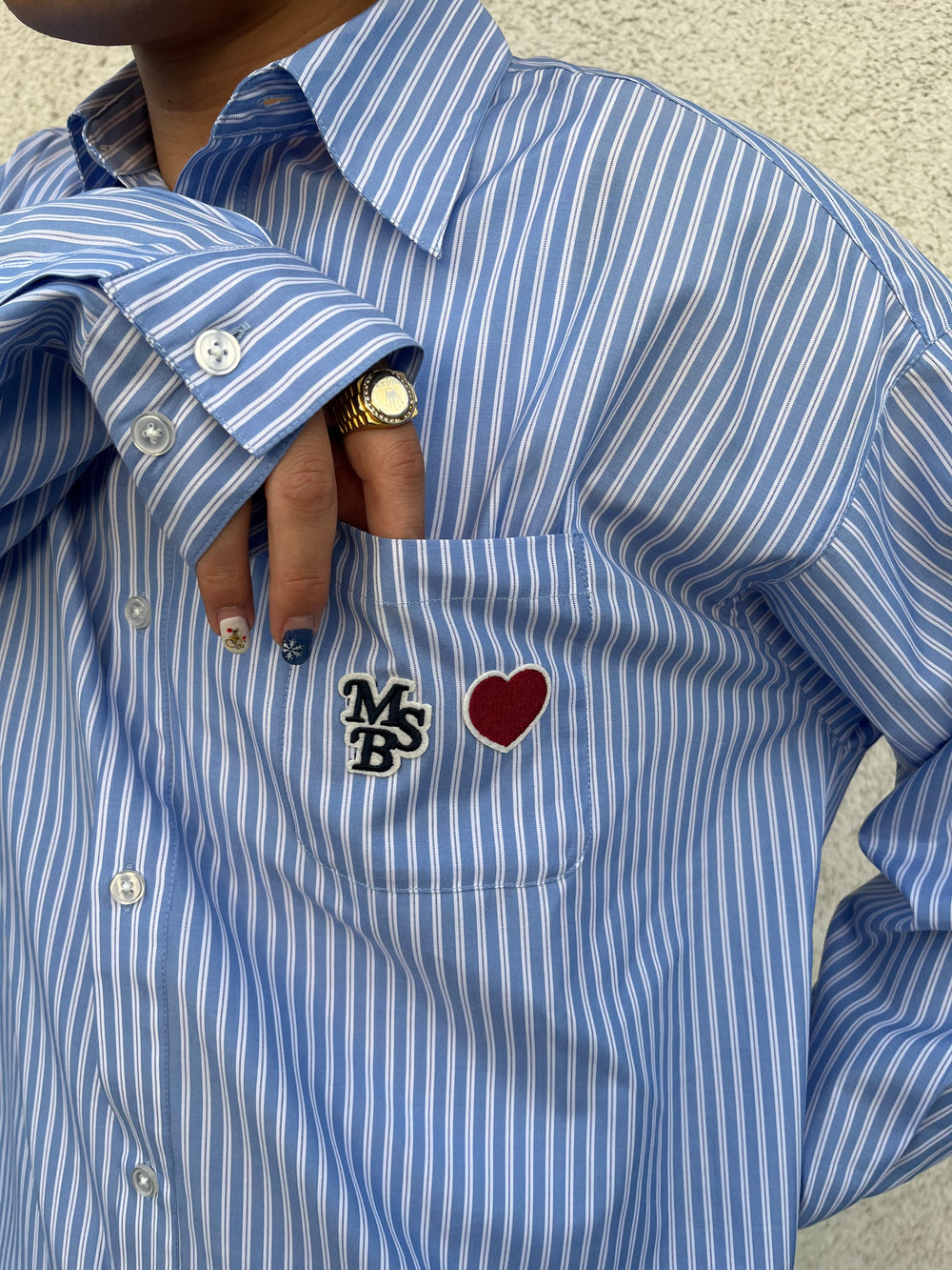 Heart Patch Shirt – YZ