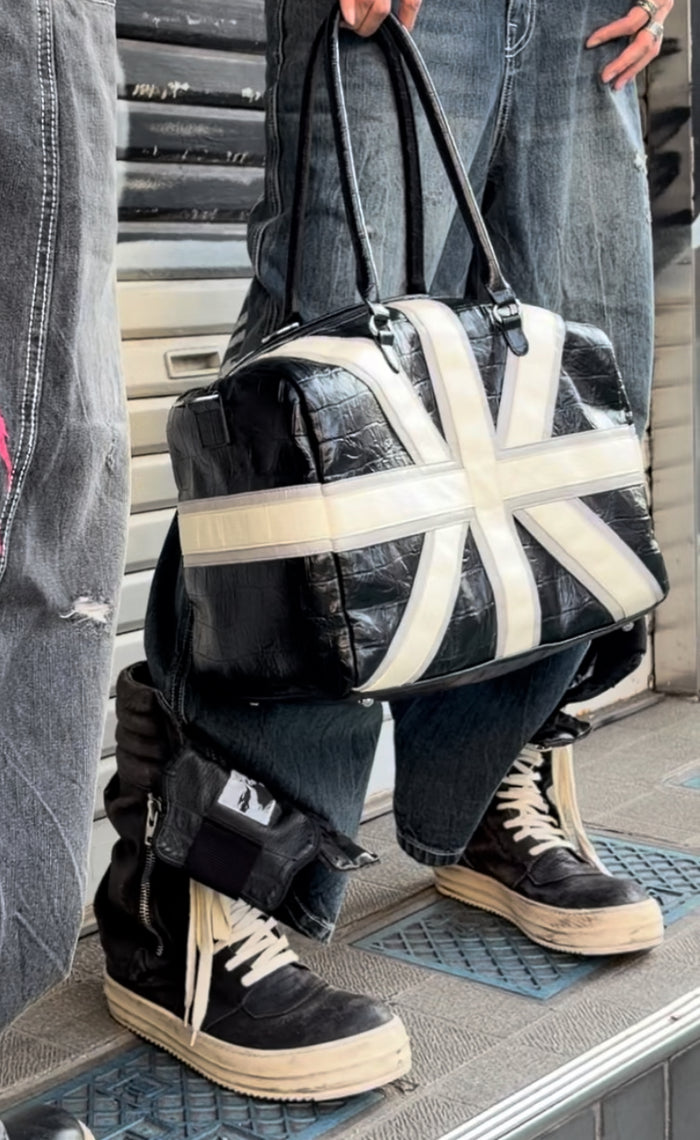 Limited Union Jack Boston Bag – YZ
