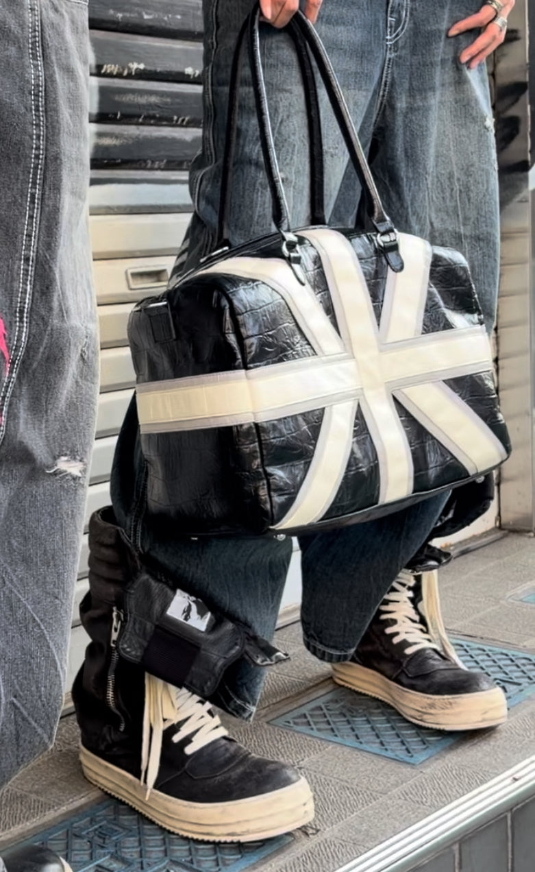 バッグ unionjack design boston bag Limited Union Jack Boston Bag – YZ