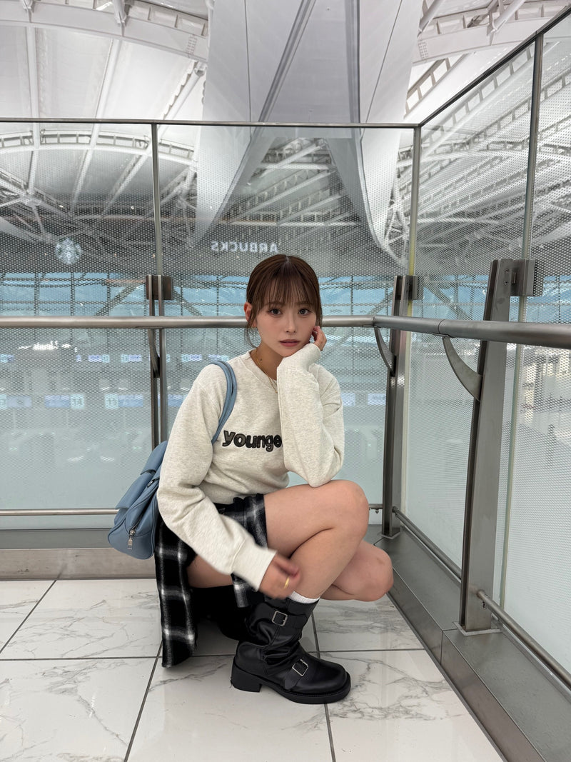 SC logo patchwork sweat 