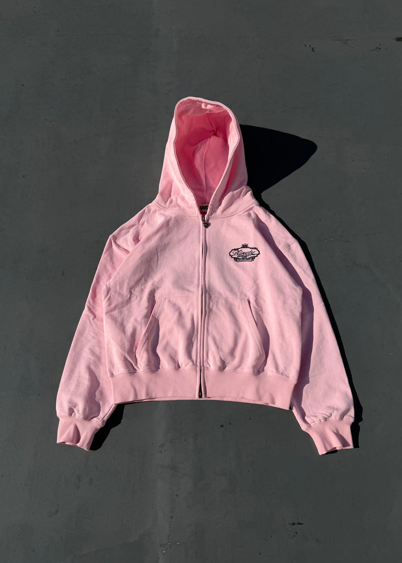 Crown Logo Zip Hoodie – YZ Crown Logo Zip Hoodie – YZ