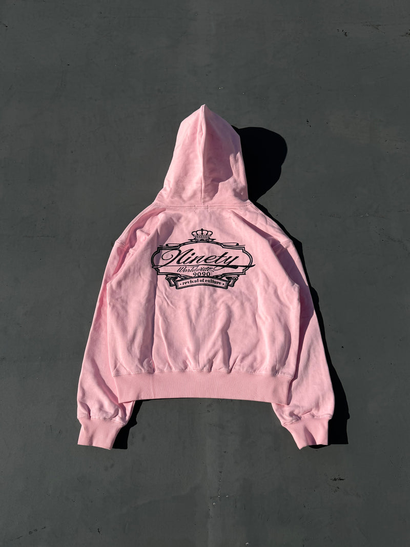 Crown Logo Zip Hoodie – YZ Crown Logo Zip Hoodie – YZ