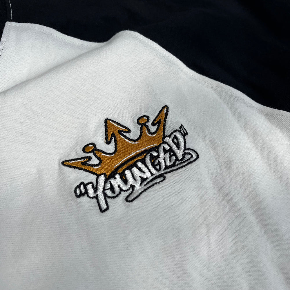 9090 × younger song King Logo Raglan Tee – YZ