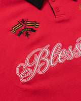 BU EMBROIDERY 長袖 POLO 衫 