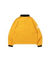 BU EMBROIDERY 長袖 POLO 衫 