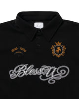 BU EMBROIDERY 長袖 POLO 衫 