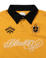 BU EMBROIDERY 長袖 POLO 衫 