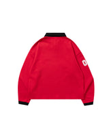 BU EMBROIDERY 長袖 POLO 衫 