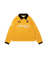 BU EMBROIDERY 長袖 POLO 衫 