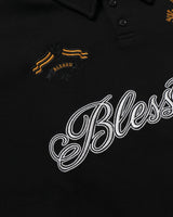 BU EMBROIDERY 長袖 POLO 衫 