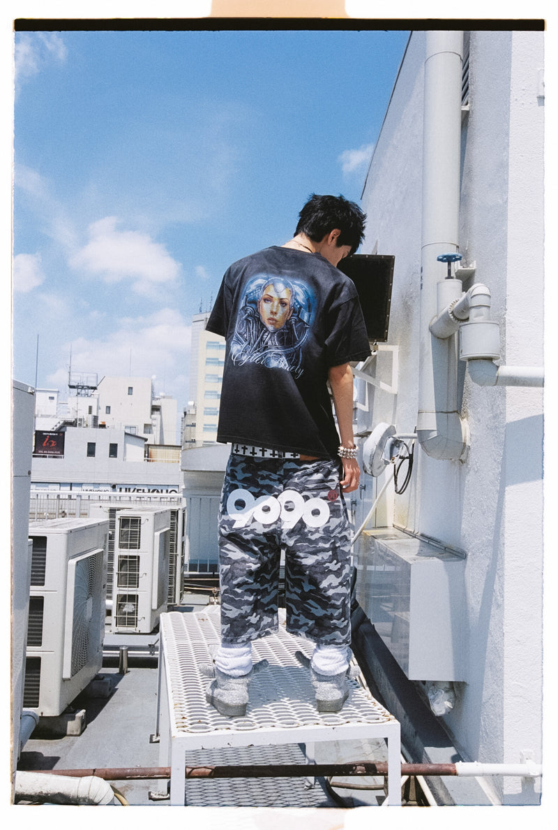 9090 OG Logo Painted Buggy Jorts – YZ