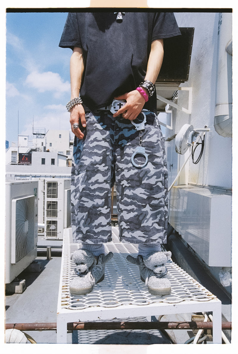 9090 OG Logo Painted Buggy Jorts – YZ