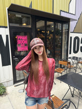 OE logo fade fit L/S tee