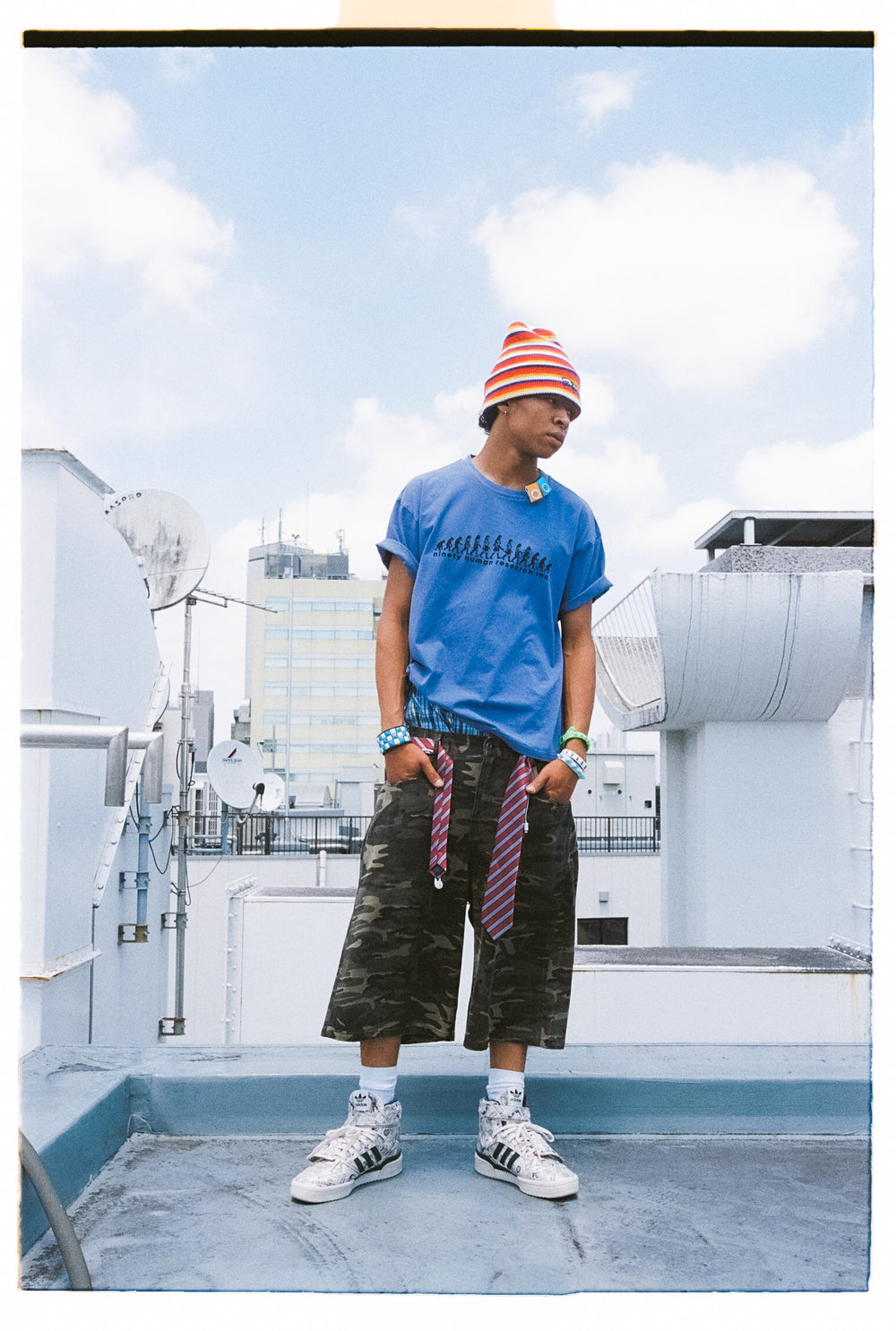 9090 OG Logo Painted Buggy Jorts – YZ
