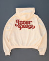 the inner peace logo zip hoodie