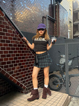 ASSORTED PLEATED SKIRT