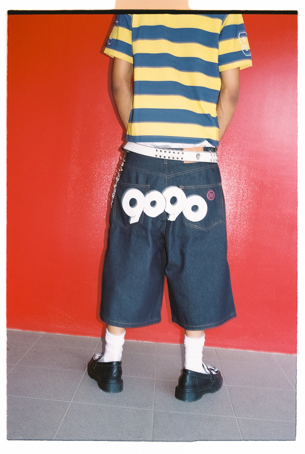 9090 OG Logo Painted Buggy Jorts – YZ