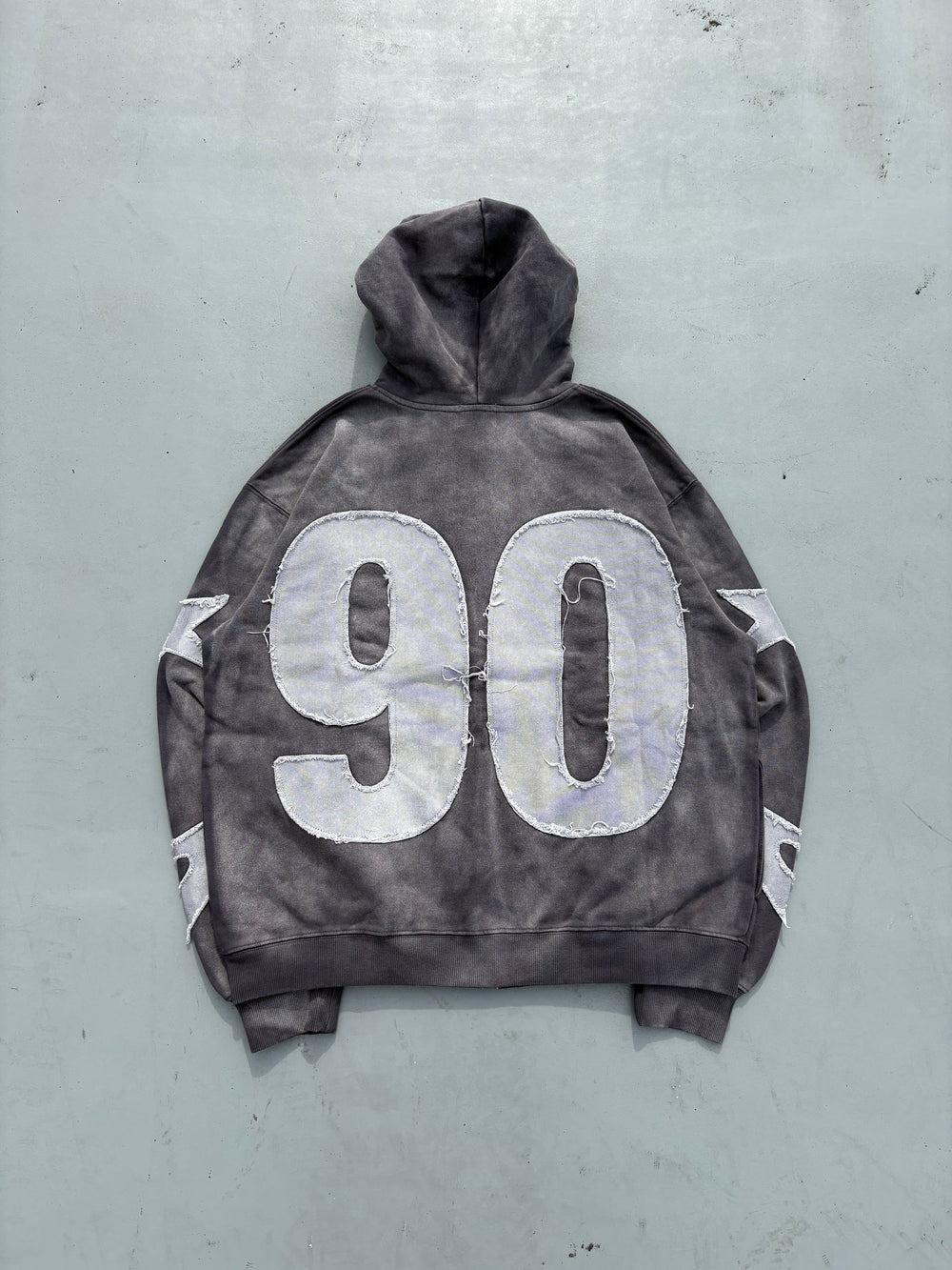 Numbering With Star Logo Zip Hoodie – YZ