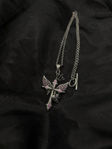 Cross Logo Vintage Necklace