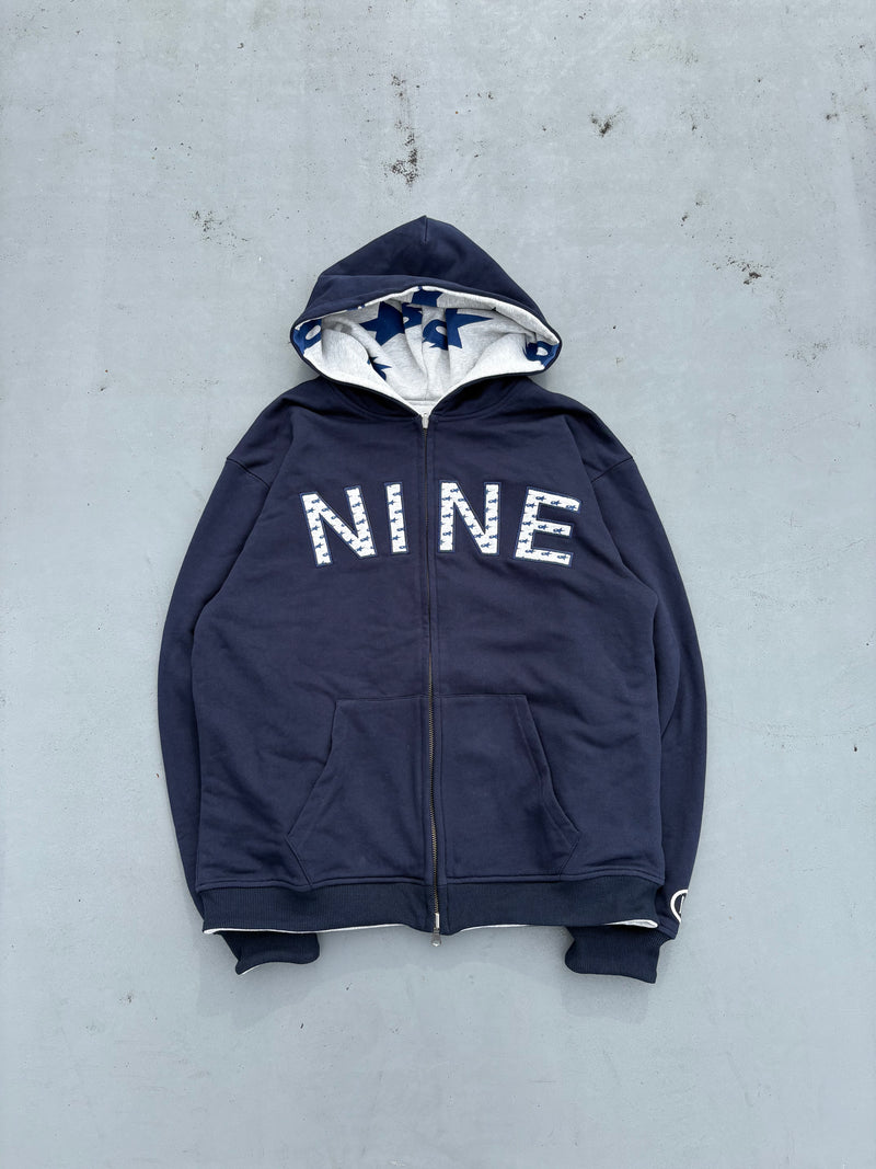 Star Logo Reversible Zip Hoodie