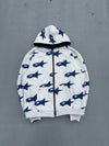 Star Logo Reversible Zip Hoodie