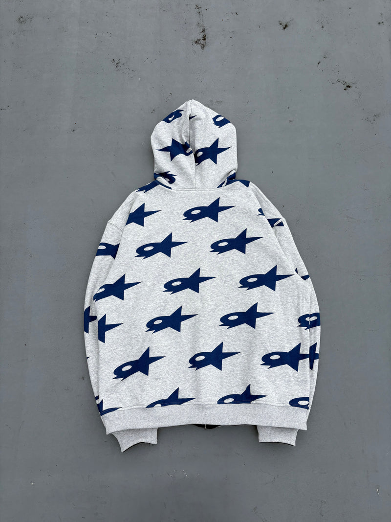 Star Logo Reversible Zip Hoodie