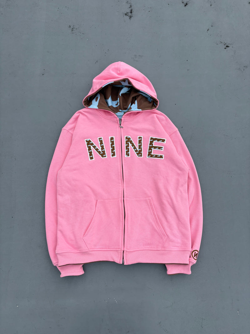 Star Logo Reversible Zip Hoodie