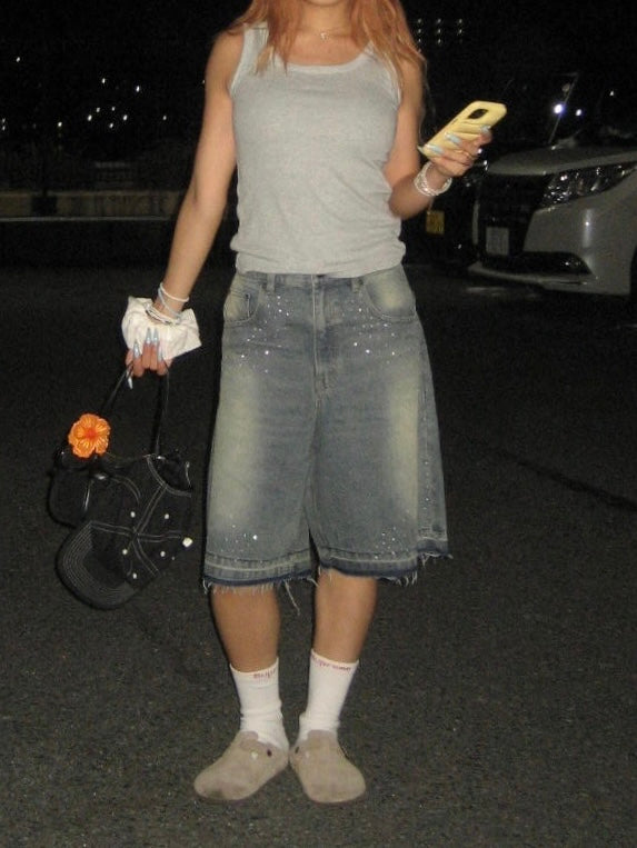 kirakira loose jorts