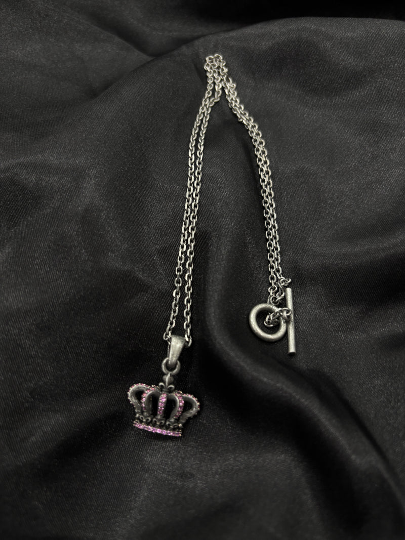 Tiara Logo Vintage Necklace