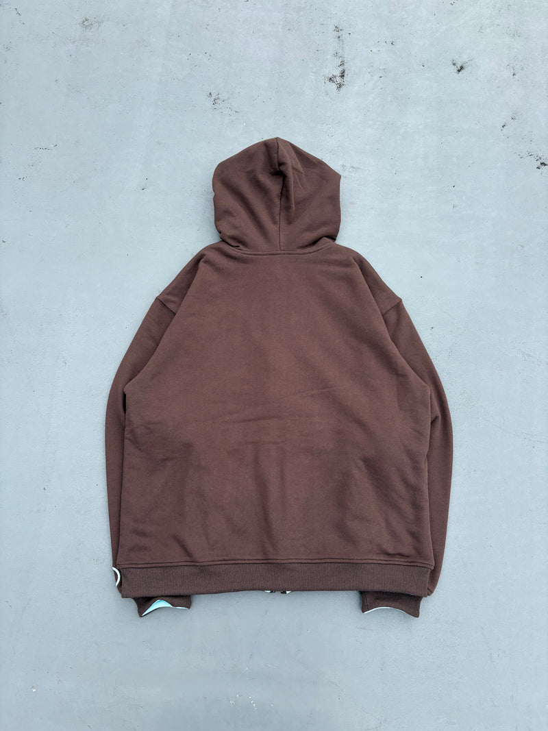 Star Logo Reversible Zip Hoodie