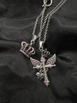 Cross Logo Vintage Necklace