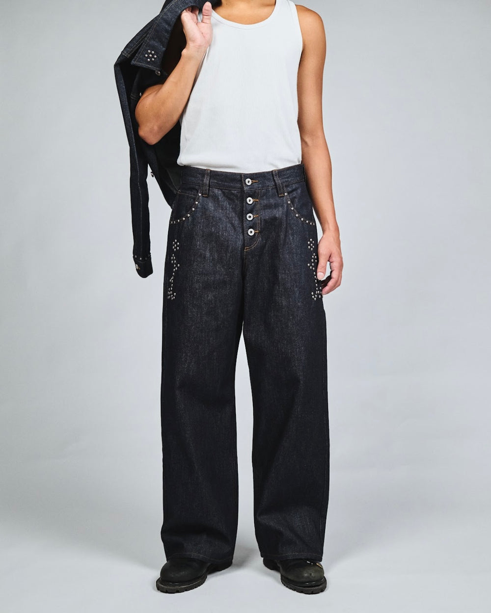 Classic Studs Denim Pants(発送予定：2025年11月下旬~) – YZ
