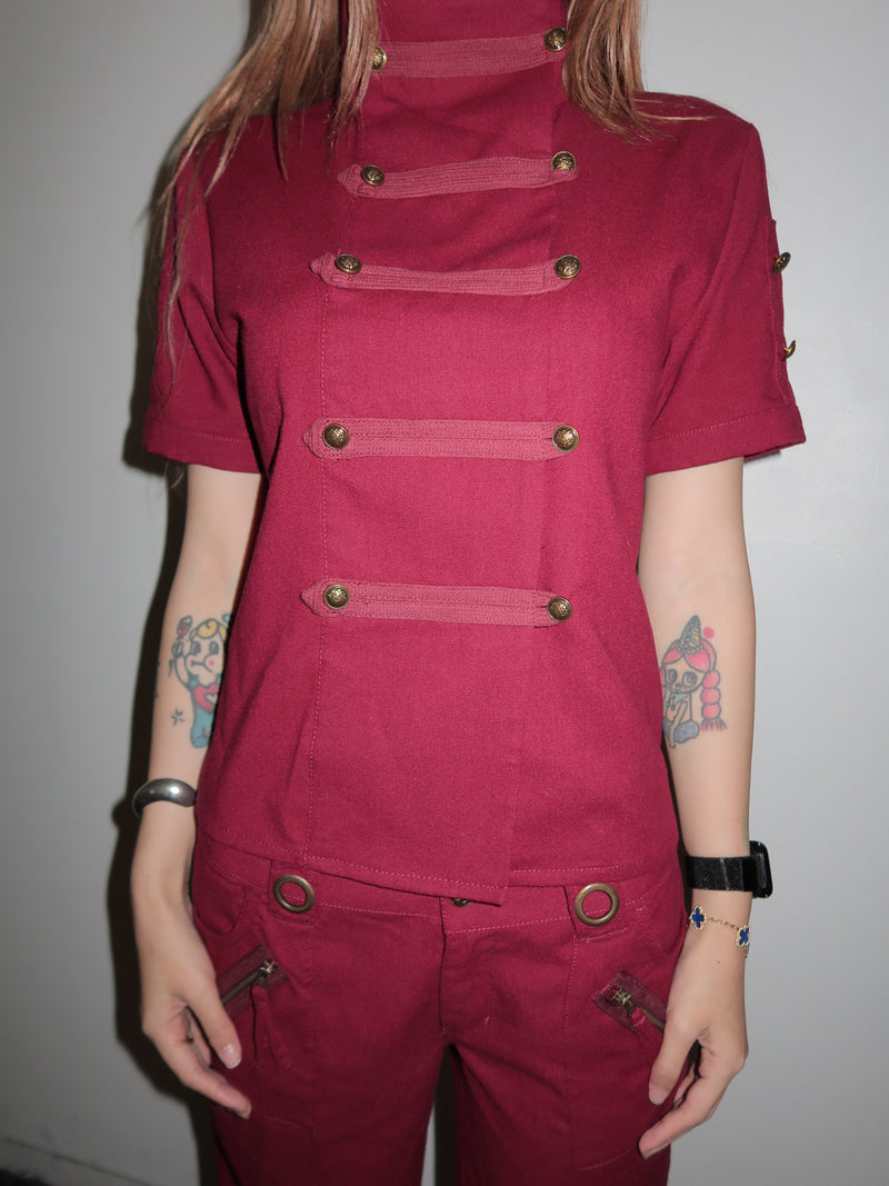 Rayon Linen Napoleon S/S Shirt – YZ