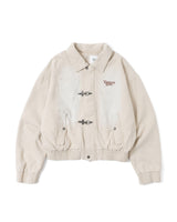 universal logo corduroy fireman jacket