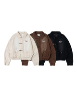 universal logo corduroy fireman jacket