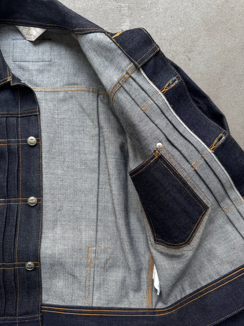 ABUKU 3layered リジットdenim Abuku Selvedge Denim Jacket – YZ