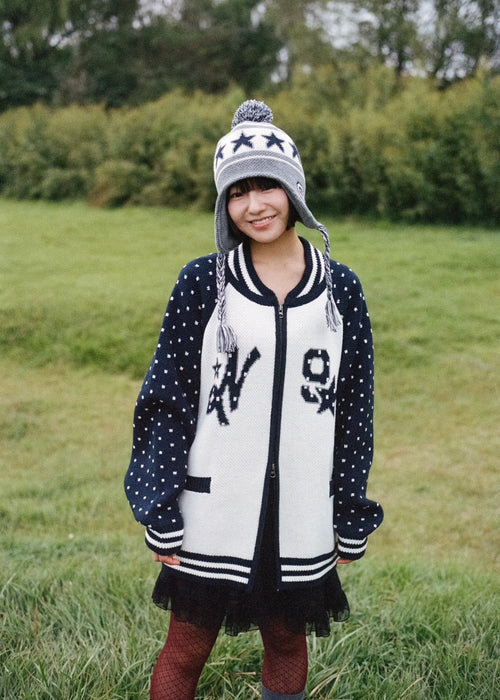 X9090 9STAR EARFLAP BEANIE