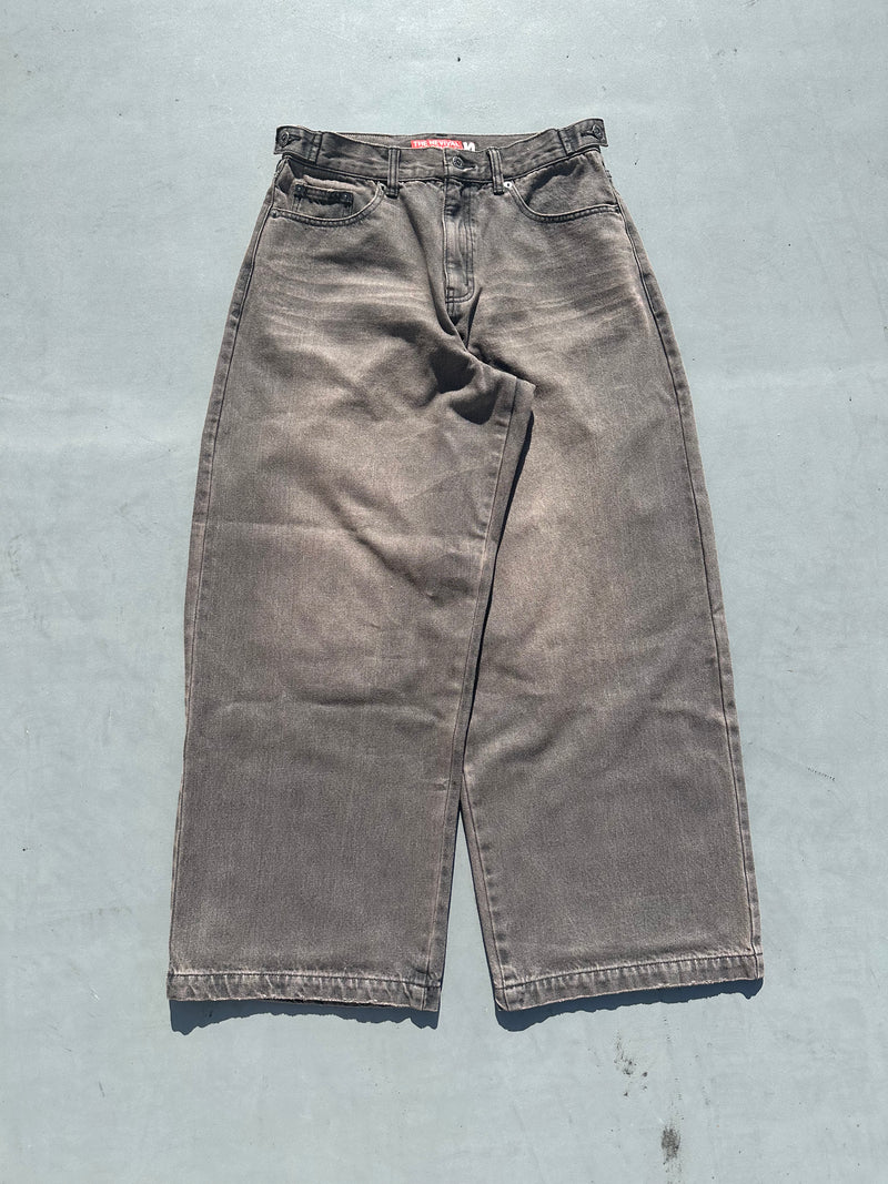 No Drag Slub Buggy Denim Pants