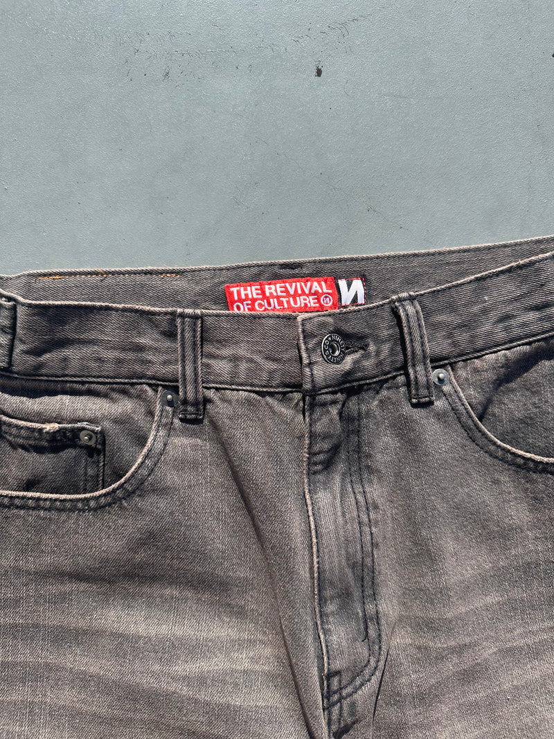 No Drag Slub Buggy Denim Pants