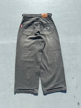 No Drag Slub Buggy Denim Pants