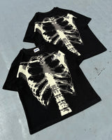 Dot Bone Thermal Henley Neck Tee