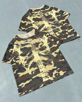 Dot Bone Thermal Henley Neck Tee