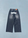 9090 OG Logo Painted Denim Pants