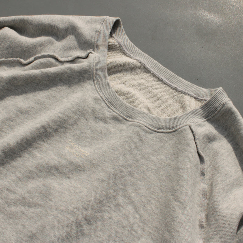 reversible inside-out wide sweat tops